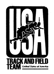 USA TRACK AND FIELD TEAM UNITED STATES OF AMERICA logo