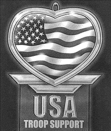 USA TROOP SUPPORT logo
