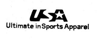 USA ULTIMATE IN SPORTS APPAREL logo