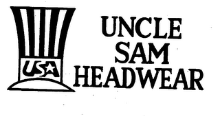 USA UNCLE SAM HEADWEAR logo