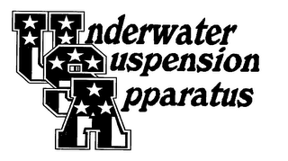 USA UNDERWATER SUSPENSION APPARATUS logo