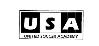 USA UNITED SOCCER ACADEMY logo