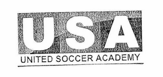 USA UNITED SOCCER ACADEMY logo