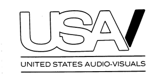 USA UNITED STATES AUDIO-VISUALS logo