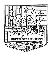 USA UNITED STATES TEAM LILLEHAMMER 1994 logo