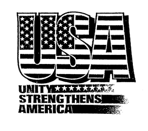 USA UNITY STRENGTHENS AMERICA logo