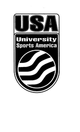 USA UNIVERSITY SPORTS AMERICA logo