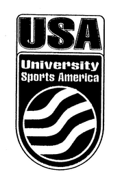 USA UNIVERSITY SPORTS AMERICA logo