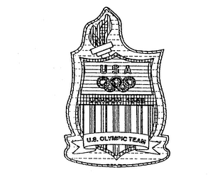 USA U.S. OLYMPIC TEAM LONDON 1948 logo