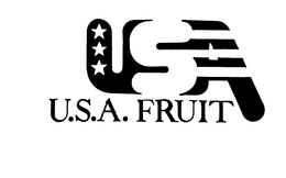USA U.S.A. FRUIT logo