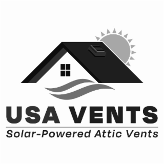 USA VENTS SOLAR-POWERED ATTIC VENTS logo