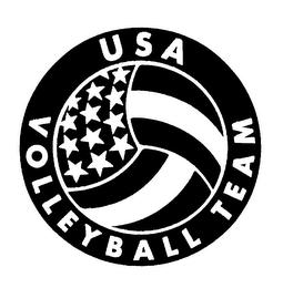 USA VOLLEYBALL TEAM logo