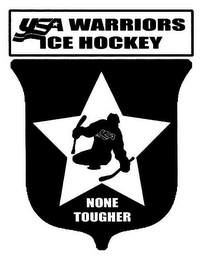 USA WARRIORS ICE HOCKEY NONE TOUGHER logo
