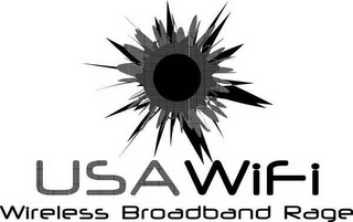 USA WIFI WIRELESS BROADBAND RAGE logo
