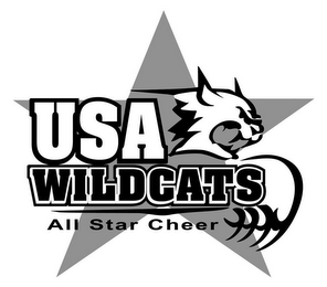 USA WILDCATS ALL STAR CHEER logo