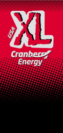 USA XL CRANBERRY ENERGY logo