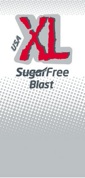 USA XL SUGAR FREE BLAST logo