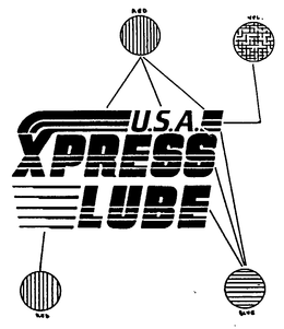 U.S.A. XPRESS LUBE/U.S.A. XPRESS TUNE logo