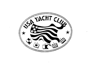 USA YACHT CLUB U S A Y C logo