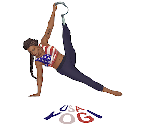 USA YOGI FEARLESS logo