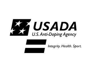 USADA U.S. ANTI-DOPING AGENCY INTEGRITY. HEALTH. SPORT. logo