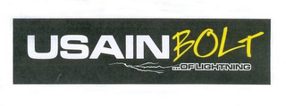 USAINBOLT...OF LIGHTNING logo