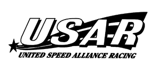 USAR UNITED SPEED ALLIANCE RACING logo