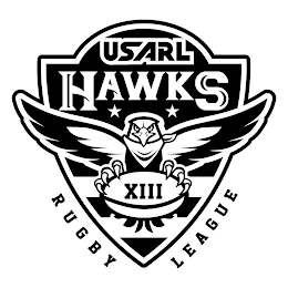 USARL HAWKS XIII RUGBY LEAGUE logo