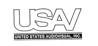 USAV UNITED STATES AUDIOVISUAL, INC. logo