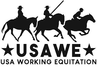 USAWE USA WORKING EQUITATION logo