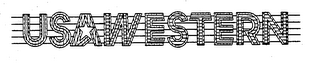 USAWESTERN logo
