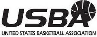 USBA UNITED STATES BASKETBALL ASSOCIATION logo