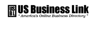 USBL US BUSINESS LINK "AMERICA'S ONLINE BUSINESS DIRECTORY" logo