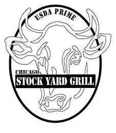 USDA PRIME CHICAGO STOCK YARD GRILL logo