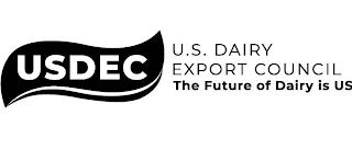 USDEC U.S. DAIRY EXPORT COUNCIL THE FUTURE OF DAIRY IS US logo