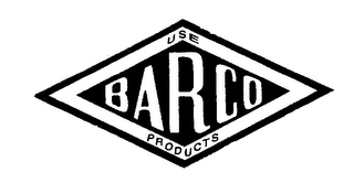 USE BARCO PRODUCTS logo