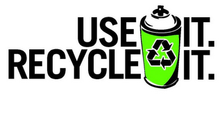 USE IT. RECYCLE IT. logo
