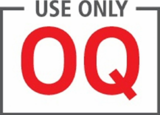 USE ONLY OQ logo