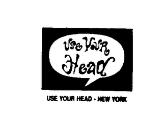USE YOUR HEAD NEW YORK logo