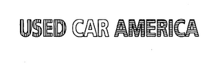 USED CAR AMERICA logo