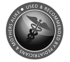 USED & RECOMMENDED BY PEDIATRICIANS & MOTHERS ALIKE logo
