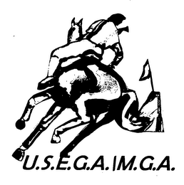 U.S.E.G.A./M.G.A. logo