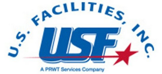 USF U.S. FACILITIES, INC. A PRWT SERVICES COMPANY logo