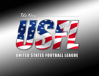 USFL THE NEW UNITED STATES FOOTBALL LEAGUE logo