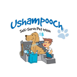 USHAMPOOCH SELF-SERVE PET WASH logo