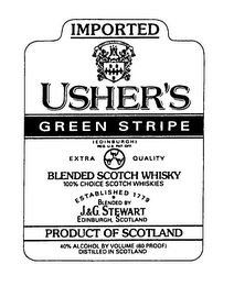 USHER'S logo