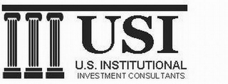 USI U.S. INSTITUTIONAL INVESTMENT CONSULTANTS logo