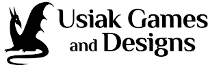 USIAK GAMES AND DESIGNS logo