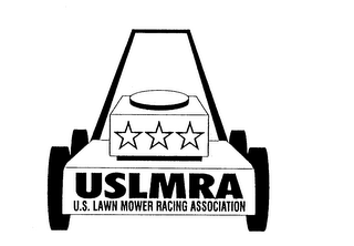 USLMRA U.S. LAWN MOWER RACING ASSOCIATION logo