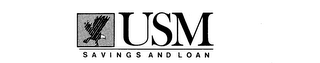 USM SAVINGS AND LOAN logo